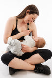High Impact  Maternity and Feeding Sports Bra Black