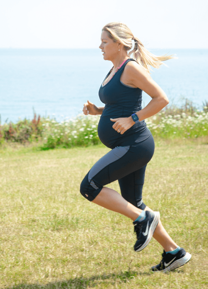 Ultimate Maternity Workout Capri Leggings Superior support