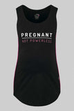 Pregnant Not Powerless Exercise Vest - FittaMamma
